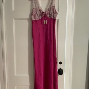 Free people pink maxi dress